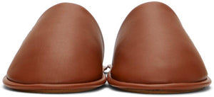 Loewe Brown Logo Slippers