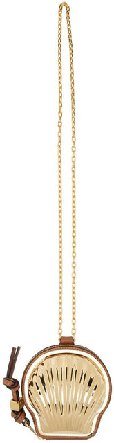 Loewe Gold Paula's Ibiza Mini Shell Bag - Loewe Gold Paula's Ibiza Mini Shell Sac Shell - Loewe 골드 폴라의 이비자 미니 쉘 백