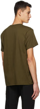 Loewe Khaki Anagram Embroidered T-Shirt