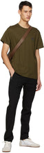 Loewe Khaki Anagram Embroidered T-Shirt
