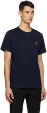 Loewe Navy Anagram Embroidered T-Shirt