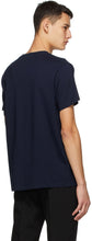Loewe Navy Anagram Embroidered T-Shirt
