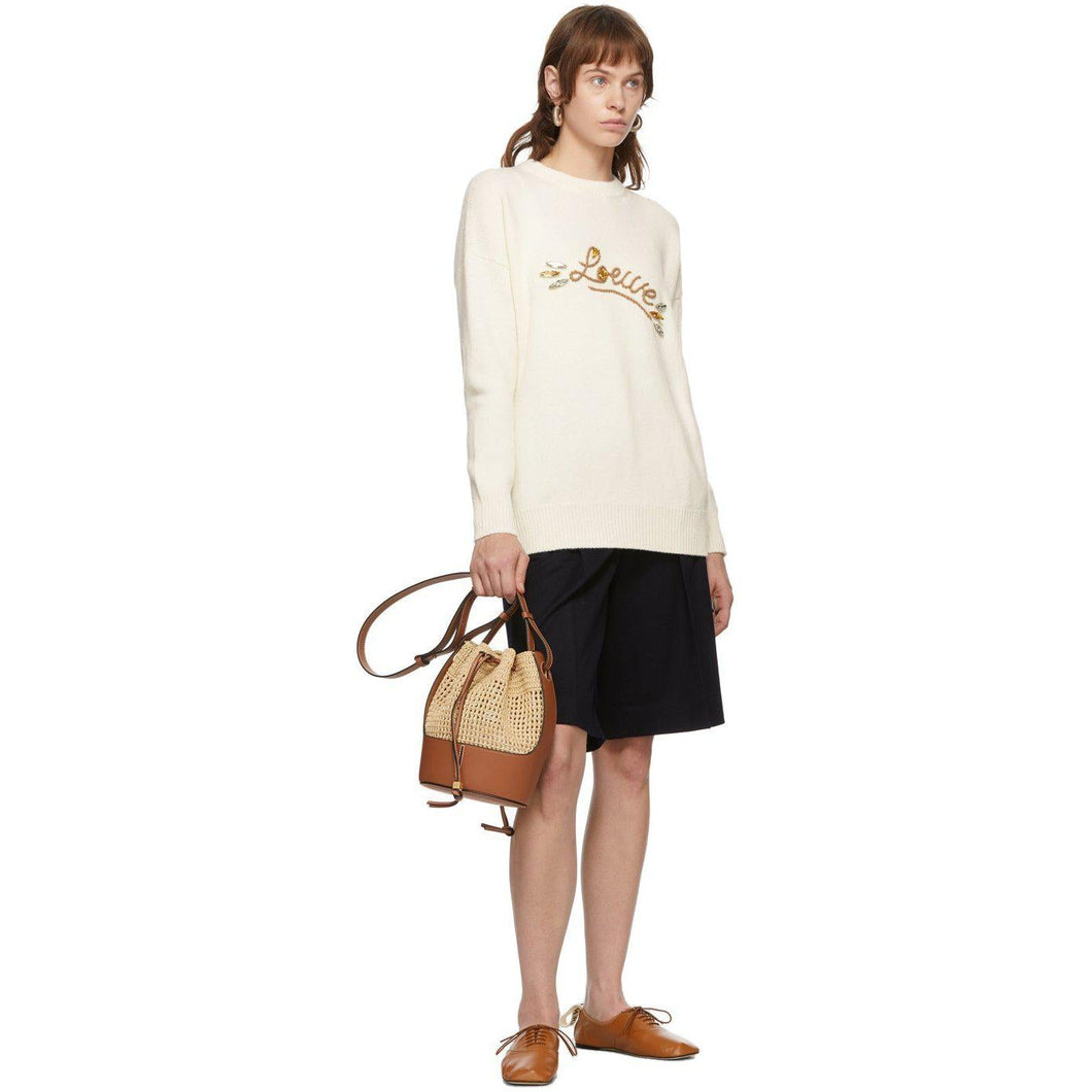 Loewe Navy Virgin Wool Shorts - Short de laine Virgin Loewe Navy - Loewe Navy Virgin Wool Shorts.
