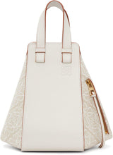 Loewe Off-White Small Anagram Hammock Bag