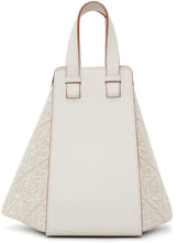Loewe Off-White Small Anagram Hammock Bag
