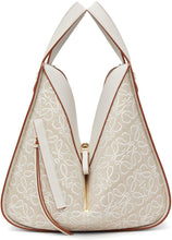 Loewe Off-White Small Anagram Hammock Bag