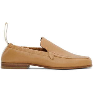 Loewe Tan Elasticated Loafer - Loafer élastiqué Loewe Tan - Loewe Tan Elasted Loafer.