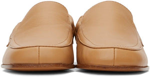 Loewe Tan Elasticated Loafers