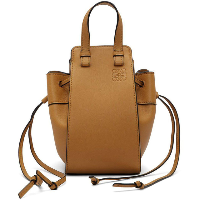 Loewe Tan Mini Hammock Bag