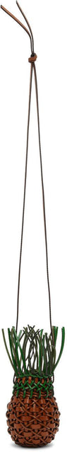 Loewe Tan Pineapple Shoulder Bag - Sac à bandoulière d'ananas Loewe Tan - Loewe Tan 파인애플 숄더 백
