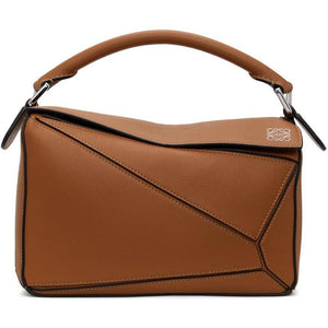 Loewe small cheap puzzle tan