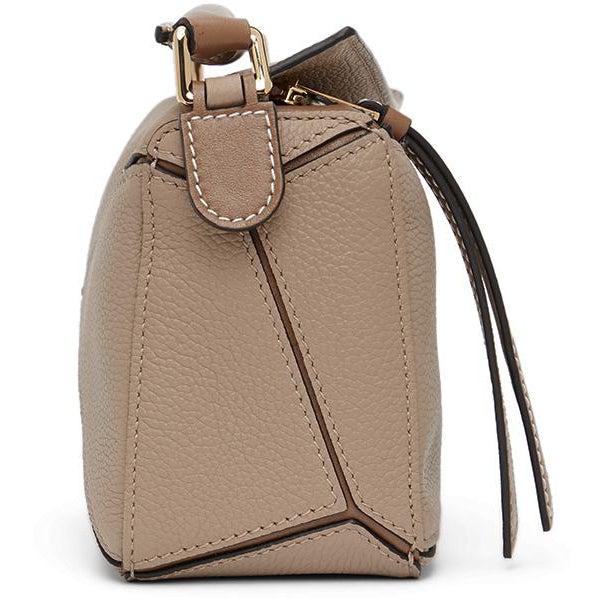 Loewe Taupe Mini Puzzle Bag