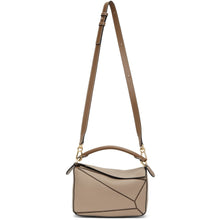 Loewe Taupe Small Puzzle Bag - Loewe Taupe petit sac de puzzle - Loewe Taupe 작은 퍼즐 백