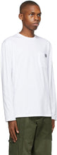 Loewe White Anagram Long Sleeve T-Shirt