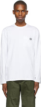 Loewe White Anagram Long Sleeve T-Shirt - T-shirt à manches longues en Anagram blanc Loewe - loewe 흰색 anagram 긴 소매 티셔츠