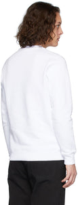 Loewe White Anagram Sweatshirt