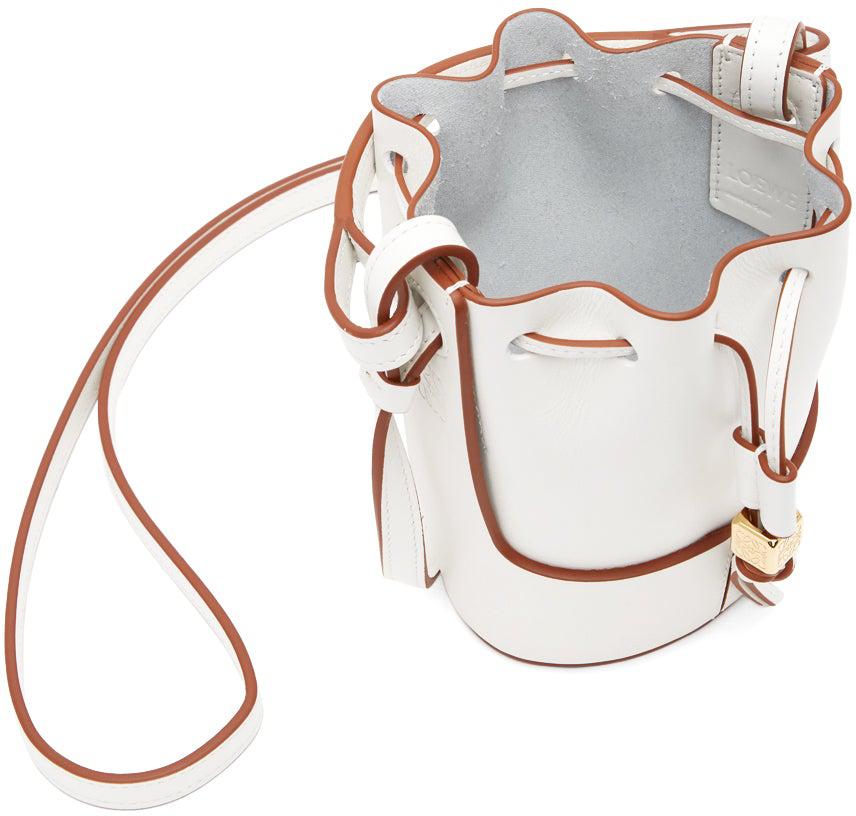 Loewe White Nano Balloon Bag