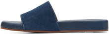 Loro Piana Blue Sea-Slide Walk Sandals