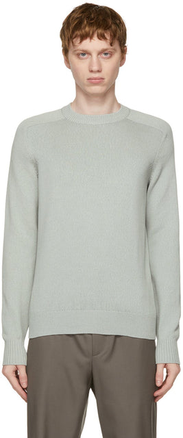 Loro Piana Green Girocollo Warwik Sweater - Loro Piana Green GiroCollo Warwik Pull - 로로 피아나 그린기로 콜로와 워 릭 스웨터