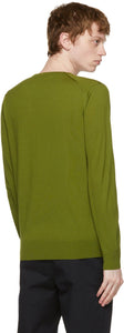 Loro Piana Green Wish Wool T-Shirt Sweater