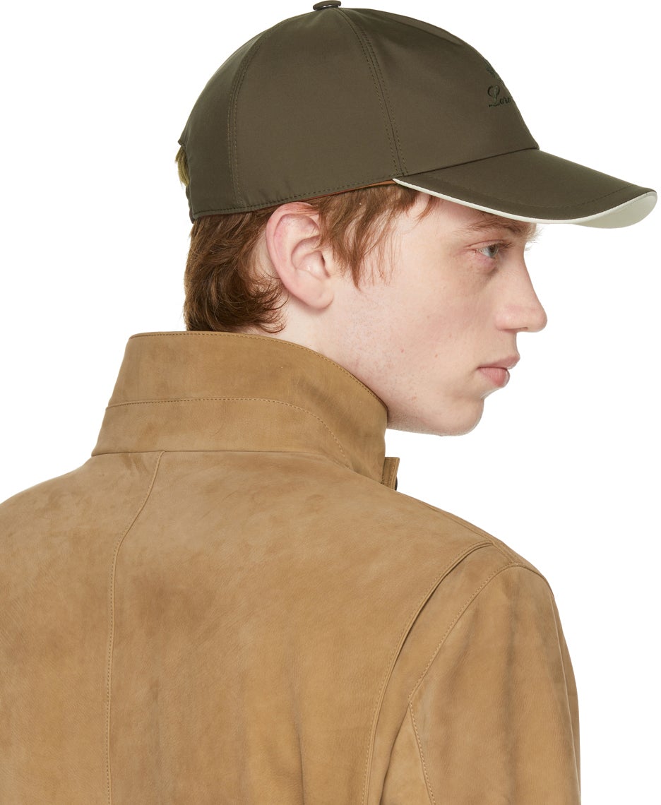 Loro Piana Khaki Baseball Cap