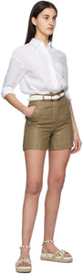 Loro Piana Khaki Emil Shorts