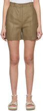 Loro Piana Khaki Emil Shorts - LORO PIANA KHAKI EMIL Short - 로로 피아나 카키 에밀 반바지