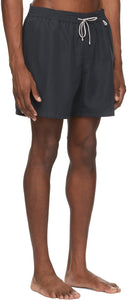 Loro Piana Navy Bay Soft Albatros Swim Shorts