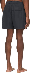 Loro Piana Navy Bay Soft Albatros Swim Shorts