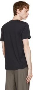 Loro Piana Navy Soft Silk Cotton T-Shirt