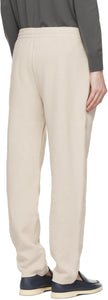 Loro Piana Off-White Horsey Lounge Pants