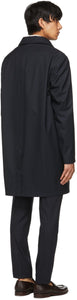Loro Piana Reversible Navy Malden Coat