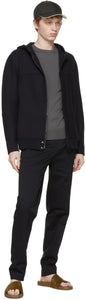 Loro Piana Taupe Silk Elmwood Crewneck Sweater