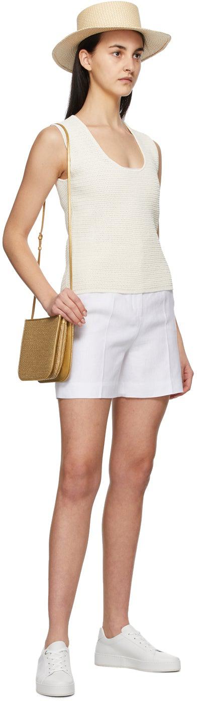 Loro Piana White Emil Shorts