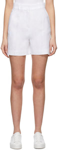 Loro Piana White Emil Shorts - Loro piana blanc emil short - Loro 피아나 화이트 Emil 반바지
