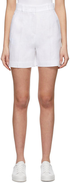 Loro Piana White Emil Shorts - Loro piana blanc emil short - Loro 피아나 화이트 Emil 반바지