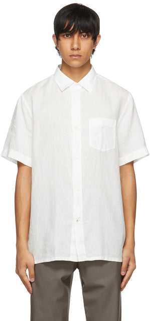 Loro Piana White Oliver Shirt - Chemise Oliver blanche de Loro Piana - 로로 피아나 화이트 올리버 셔츠