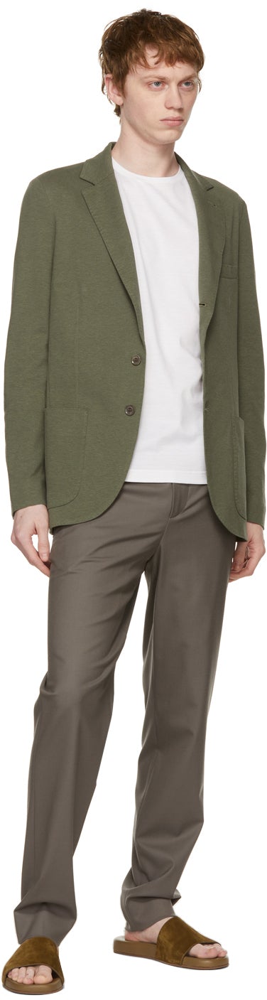 Loro Piana White Soft Silk Cotton T-Shirt