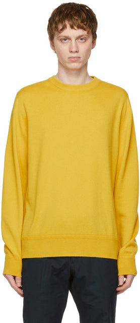 Loro Piana Yellow Castlebay Sweater - Loro piana jaune châteaubay pull - 로로 피아나 노란색 캐슬 베이 스웨터