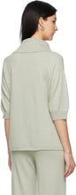 Loulou Studio Green Cashmere Saziley Polo