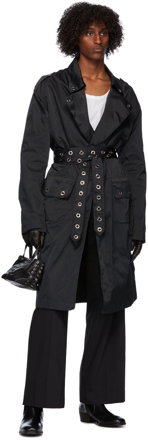 Ludovic de Saint Sernin Black Loose Go To Trousers