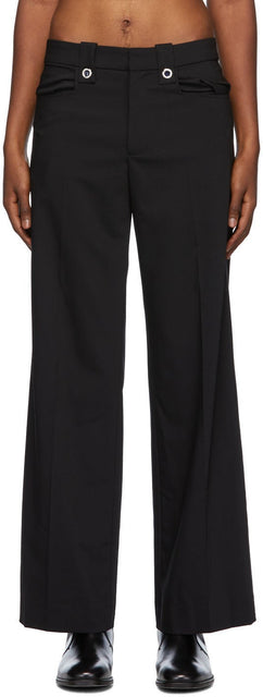 Ludovic de Saint Sernin Black Loose Go To Trousers - Ludovic de Saint Saint Sernin Black Loose Aller au pantalon - Ludovic de Saint Sernin 검은 색 느슨한 바지에 가십시오