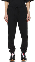 M.A. Martin AsbjÃ¸rn Black Logo Track Pants - M.A. MARTIN ASBJÃ¸RN BLACK LOGO PASSANT PASSANTS - M.A. Martin Asbjãīrn 블랙 로고 트랙 바지