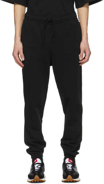 M.A. Martin AsbjÃ¸rn Black Logo Track Pants - M.A. MARTIN ASBJÃ¸RN BLACK LOGO PASSANT PASSANTS - M.A. Martin Asbjãīrn 블랙 로고 트랙 바지