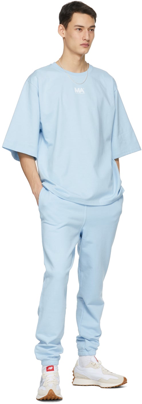 M.A. Martin AsbjÃ¸rn Blue Logo T-Shirt