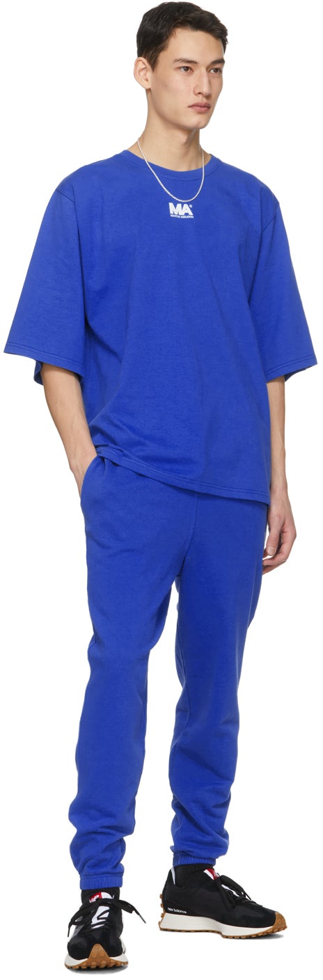M.A. Martin AsbjÃ¸rn Blue Logo T-Shirt