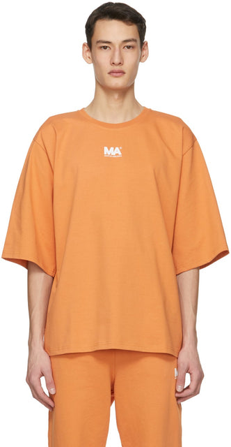 M.A. Martin AsbjÃ¸rn Orange Logo T-Shirt - M.A. MARTIN ASBJÃ¸RN Orange logo T-shirt - M.A. Martin Asbjãīrn 오렌지 로고 티셔츠