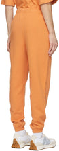 M.A. Martin AsbjÃ¸rn Orange Logo Track Pants