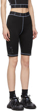 MCQ Black Base Layer Cycling Shorts