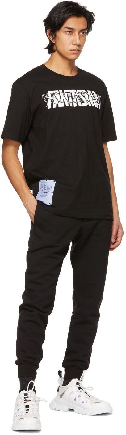 MCQ Black Fleece Lounge Pants